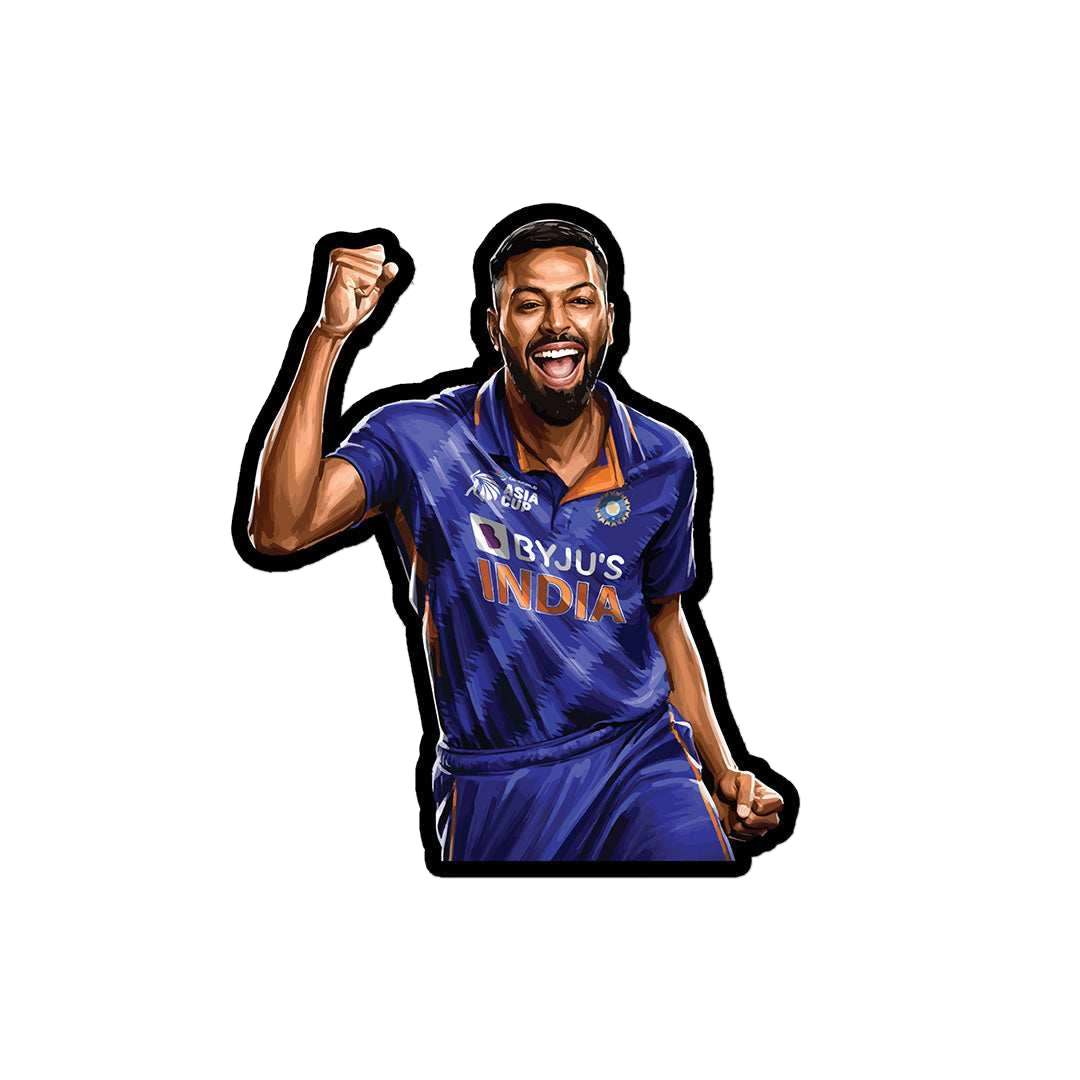 Hardik Pandya Sticker